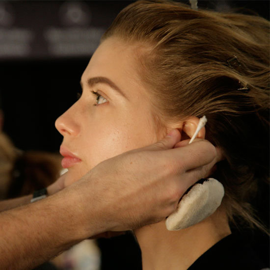 Backstage at Vera Wang Backstage at Vera Wang
