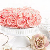 Champagne Rosé Génoise, The Perfect Cake to Say I Love you