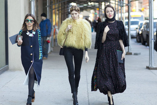 New York Fashion Week Street Style Fall 2012 New York Fashion Week Street Style Fall 2012