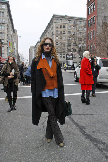 New York Fashion Week Street Style Fall 2012