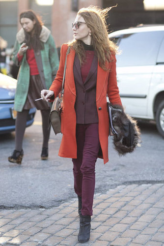 New York Fashion Week Street Style Fall 2012 New York Fashion Week Street Style Fall 2012