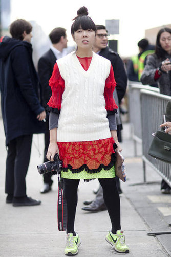New York Fashion Week Street Style Fall 2012 New York Fashion Week Street Style Fall 2012