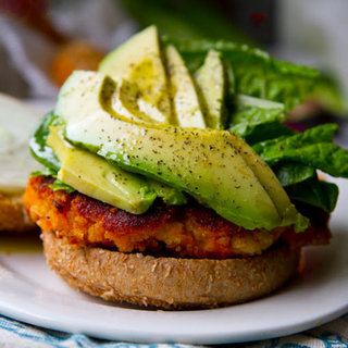 Vegetarian Sweet Potato Veggie Burger Recipe