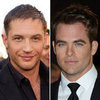 Chris Pine and Tom Hardy Pictures