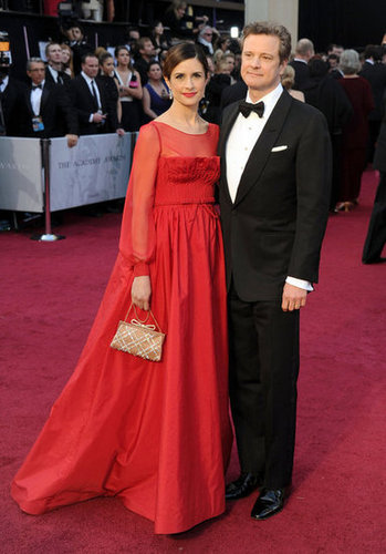 Colin Firth and Livia Giuggioli Colin Firth and Livia Giuggioli