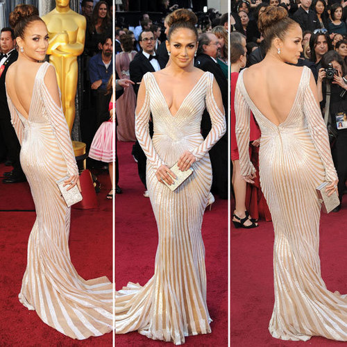 Jennifer Lopez at Oscars 2012