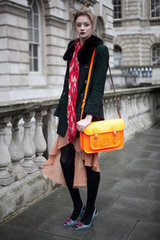 London Fashion Week Fall 2012 Street Style