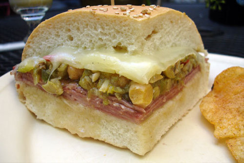 Hot Muffuletta Hot Muffuletta