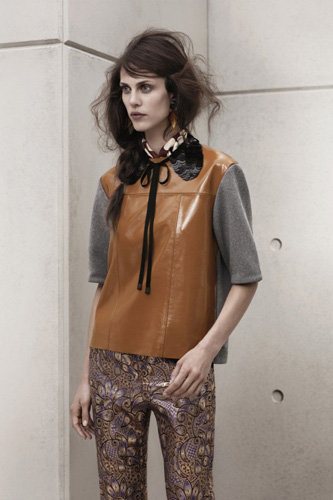 Pants, $80
Leather Top, $149
Sequin Collar, $20
Pants, $80
Leather Top, $149
Sequin Collar, $20
