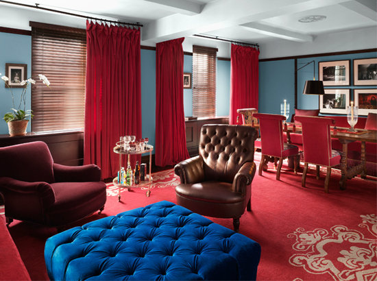 Each room in the Gramercy Park Hotel is designed in a Raphael-inspired color palette.
Photo courtesy of Gramercy Park Hotel
Each room in the Gramercy Park Hotel is designed in a Raphael-inspired color palette.
Photo courtesy of Gramercy Park Hotel