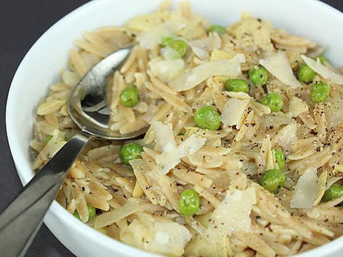 Whole Wheat Orzo With Artichokes and Peas Whole Wheat Orzo With Artichokes and Peas