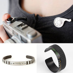 Camera Lens Bracelets and Jewelry