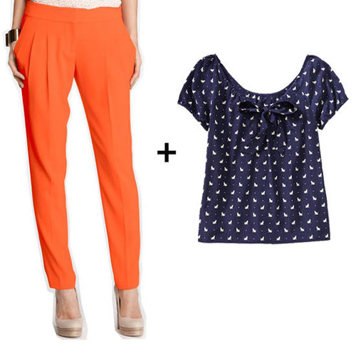 How to Work an Orange and Blue Combo How to Work an Orange and Blue Combo