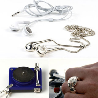 Turntable and Music Inspired Jewelry