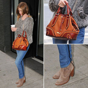Rosie Huntington-Whiteley Burberry Bag