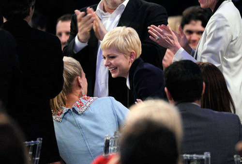 Stars Hit the Stage at the Spirit Awards Where Michelle Williams and The Artist Win Big Stars Hit the Stage at the Spirit Awards Where Michelle Williams and The Artist Win Big