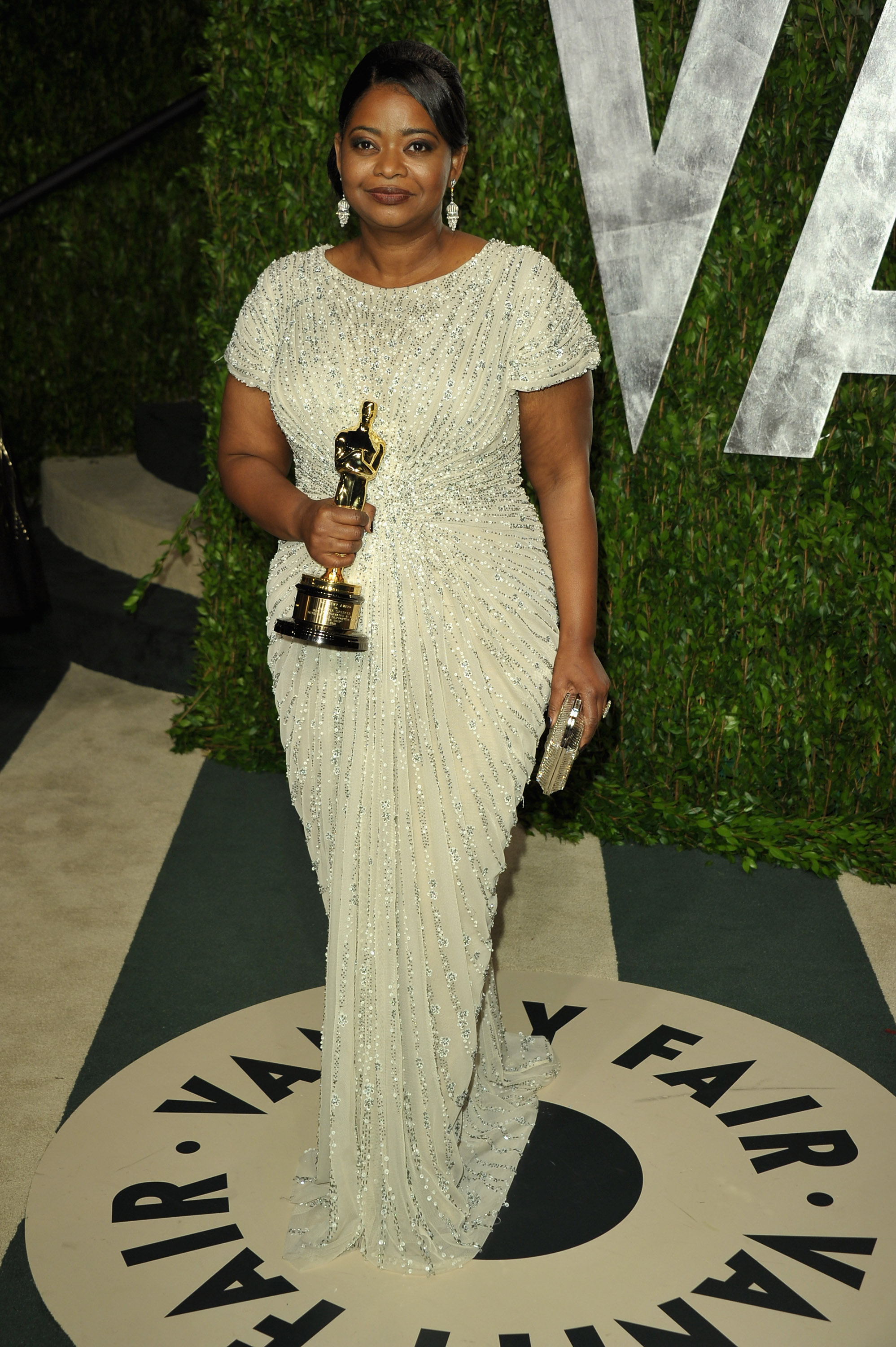 Octavia Spencer and her Oscar Octavia Spencer and her Oscar