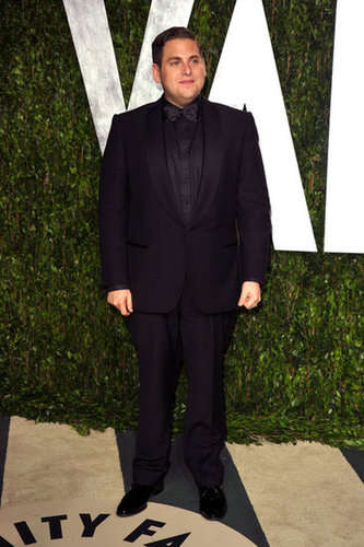 Jonah Hill arrives at the Vanity Fair party.
Jonah Hill arrives at the Vanity Fair party.