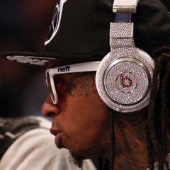 Lil Wayne Diamond Beats by Dre Headphones Lil Wayne Diamond Beats by Dre Headphones