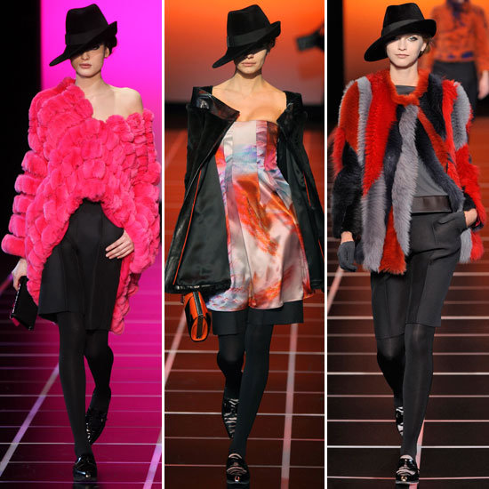 Review and Pictures of Giorgio Armani Autumn Winter 2012 Milan Fashion Week Runway Show