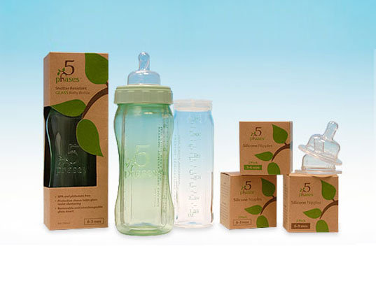 5 Phases Hybrid Glass Baby Bottles 5 Phases Hybrid Glass Baby Bottles