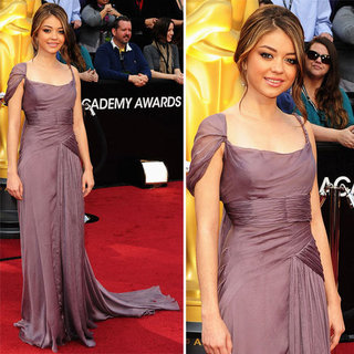 Pictures of Modern Family's Sarah Hyland on the red carpet at the 2012 Oscars: Rate it or Hate It?