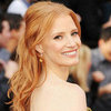 Jessica Chastain's 2012 Oscars Hair and Makeup Look