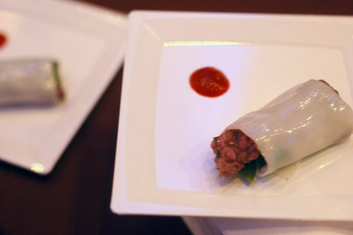 Lemongrass Beef Roll With Thai Basil and Roasted Peanuts Lemongrass Beef Roll With Thai Basil and Roasted Peanuts