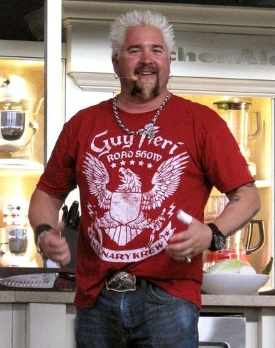 Guy Fieri Gets the Crowd Going Guy Fieri Gets the Crowd Going