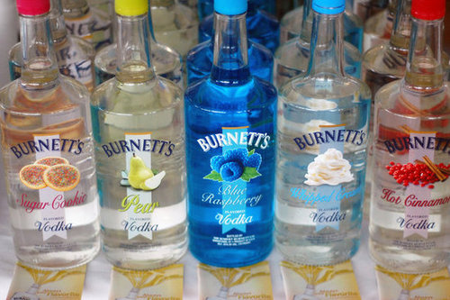 Burnett's Flavored Vodkas Burnett's Flavored Vodkas