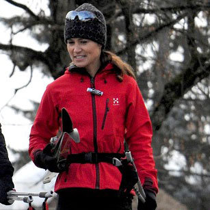 Pippa Middleton est allée skier en Suisse pour préparer une compétition caritative !