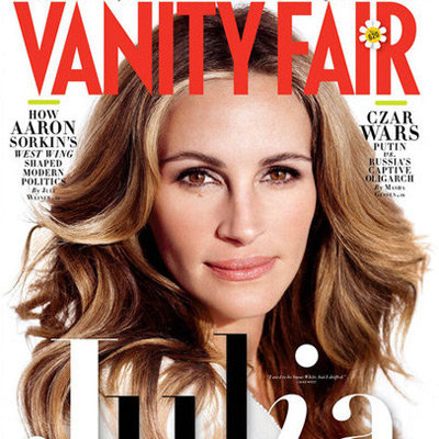 Julia Roberts Vanity Fair Magazine April 2012 Issue Pictures and Interview