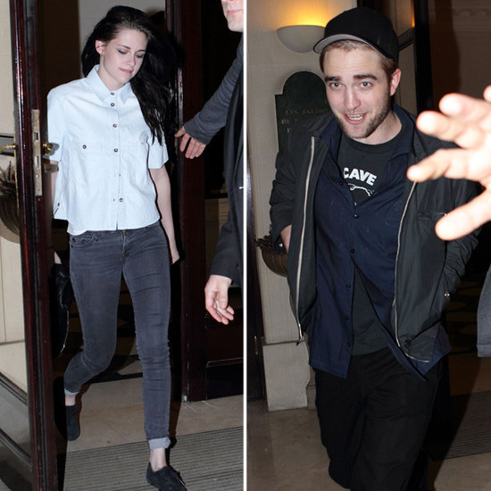 Robert Pattinson and Kristen Stewart Reunite For Date Night in Paris