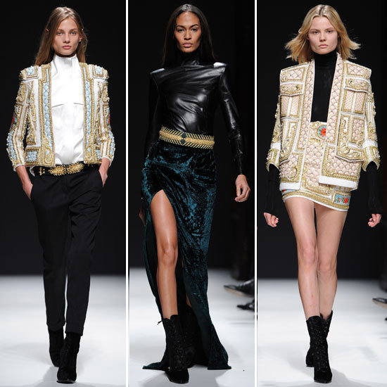 Balmain Runway Fall 2012 Balmain Runway Fall 2012