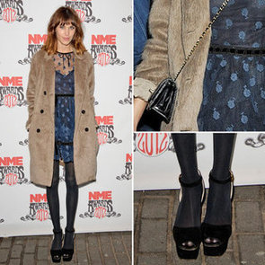 Alexa Chung Wearing Valentino at NME Awards London