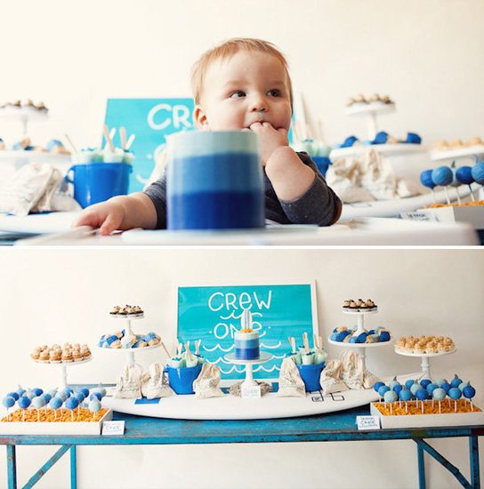 The Birthday Boy and His Dessert Table