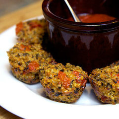 Gluten-Free Quinoa Pizza Bites