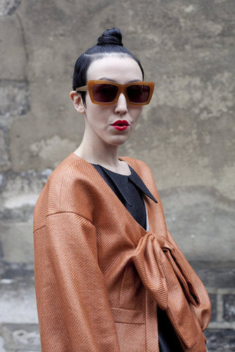 Paris Fashion Week Street Style Fall 2012 Paris Fashion Week Street Style Fall 2012
