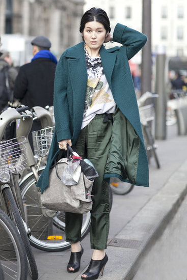 Paris Fashion Week Street Style Fall 2012