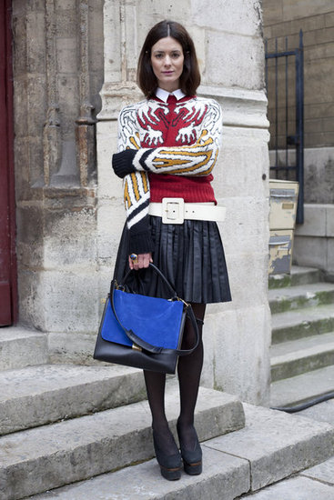 Paris Fashion Week Street Style Fall 2012