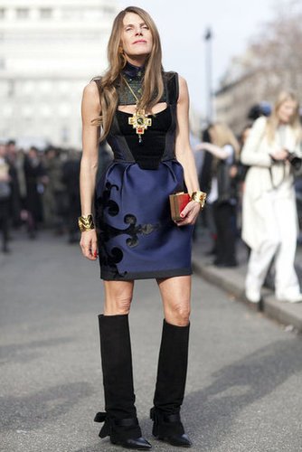 Paris Fashion Week Street Style Fall 2012 Paris Fashion Week Street Style Fall 2012