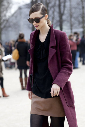 Paris Fashion Week Street Style Fall 2012 Paris Fashion Week Street Style Fall 2012
