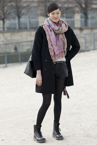 Paris Fashion Week Street Style Fall 2012 Paris Fashion Week Street Style Fall 2012