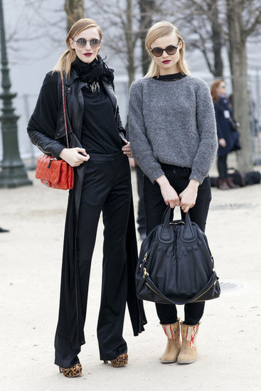 Paris Fashion Week Street Style Fall 2012