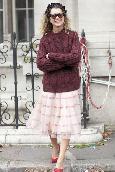 Paris Fashion Week Street Style Fall 2012
