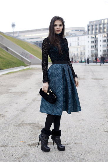 Paris Fashion Week Street Style Fall 2012