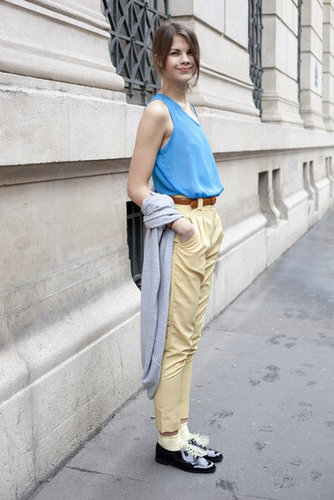 Paris Fashion Week Street Style Fall 2012 Paris Fashion Week Street Style Fall 2012