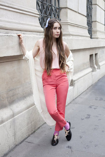 Paris Fashion Week Street Style Fall 2012 Paris Fashion Week Street Style Fall 2012