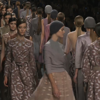 Christian Dior Fall 2012 Runway