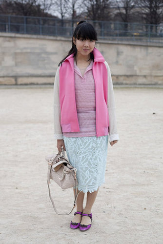 Paris Fashion Week Street Style Fall 2012 Paris Fashion Week Street Style Fall 2012